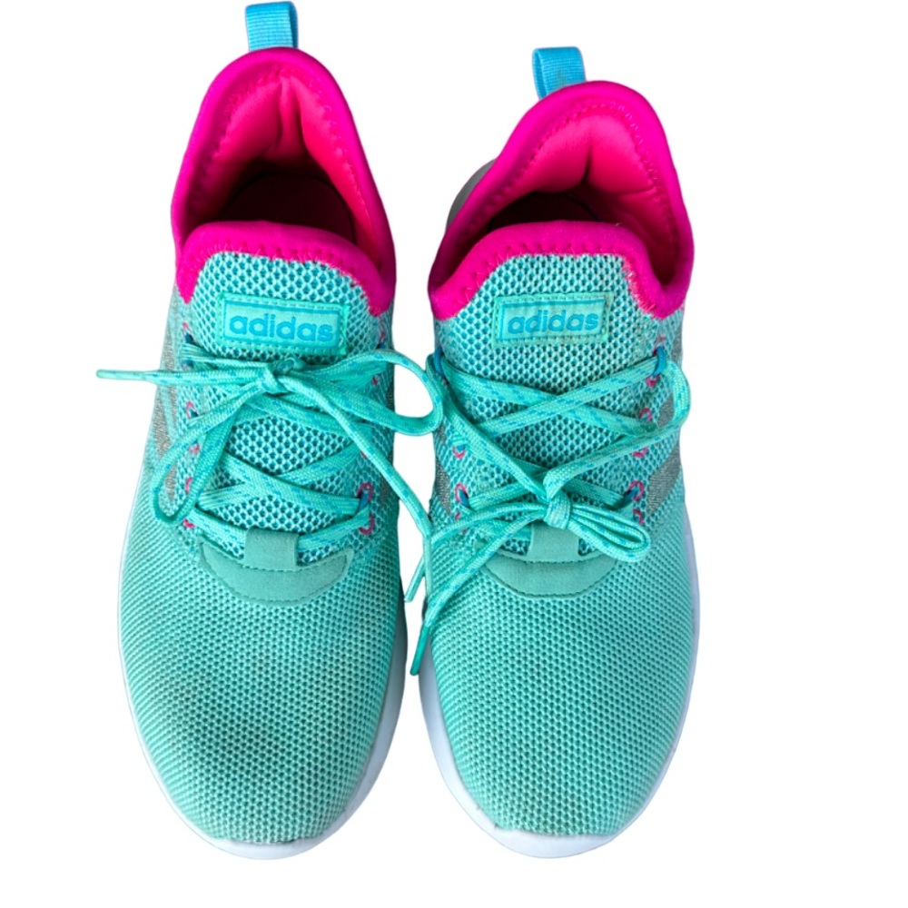 Adidas Shoes | Big Kids | Adidas Lite Racer RBN | Size 6.5 Pink and Turquoise